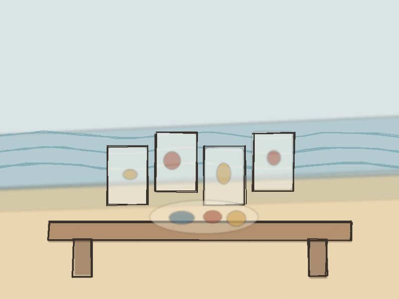 New England watercolor illustration for Fishbowl